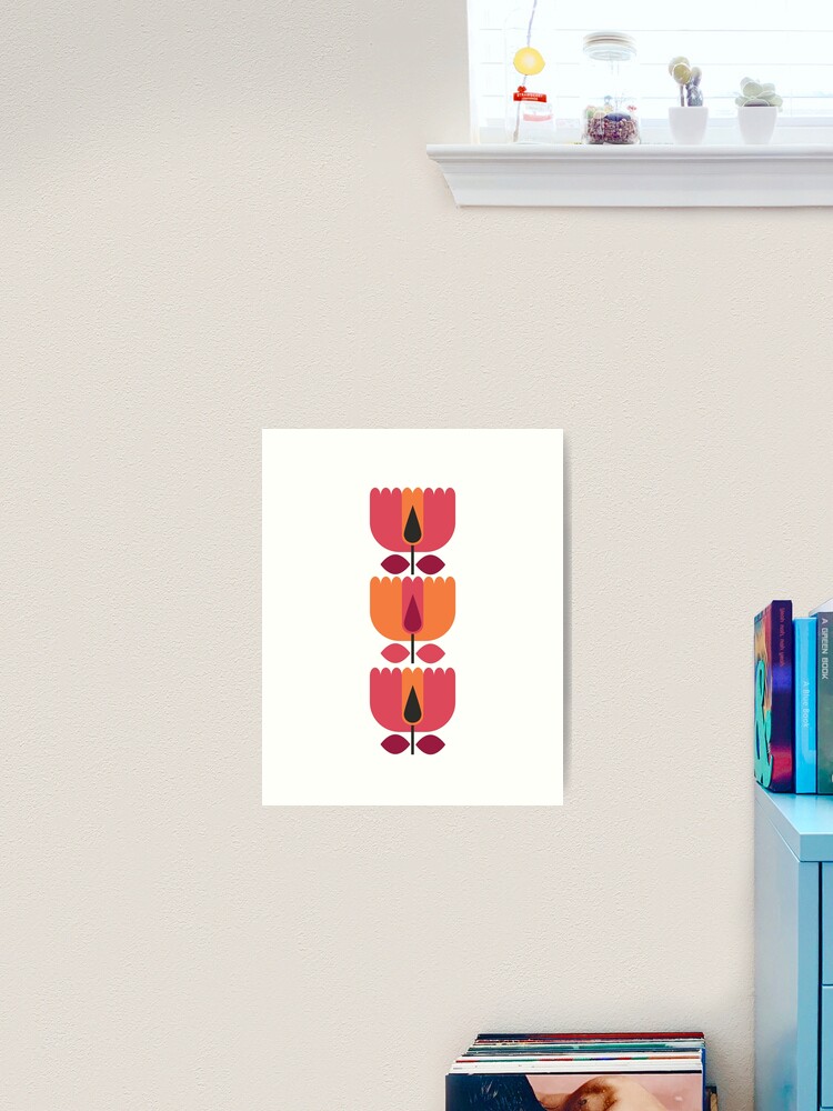 Aperçu 2 sur 3. Impression artistique avec l'œuvre Maman Rose créée et vendue par lisajaynemurray.