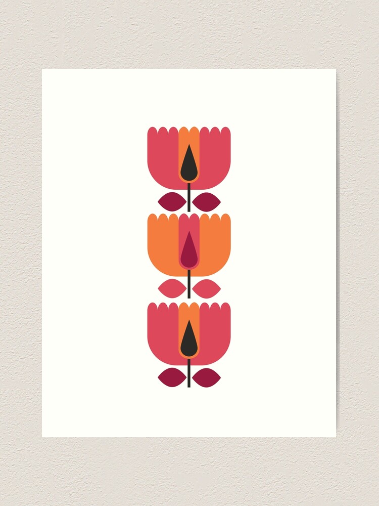 Aperçu 1 sur 3. Impression artistique avec l'œuvre Maman Rose créée et vendue par lisajaynemurray.