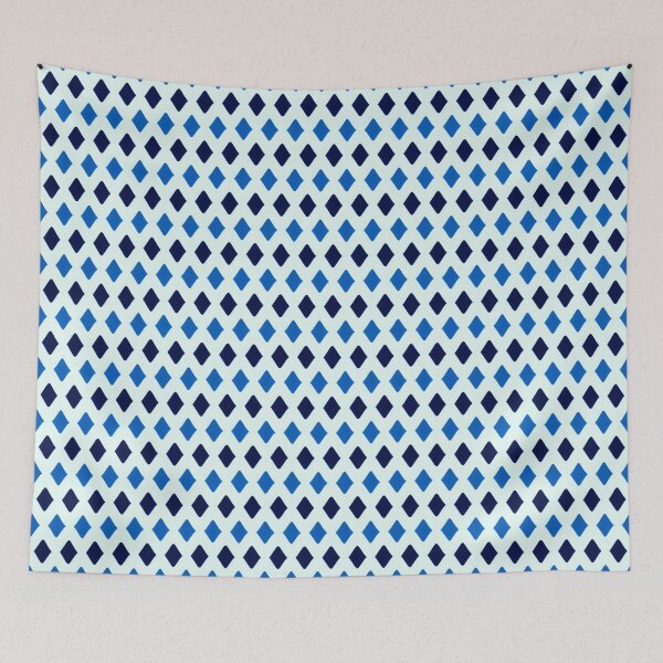 Item preview, Blue Knitted Pattern Yarn designed and sold by Farprint.