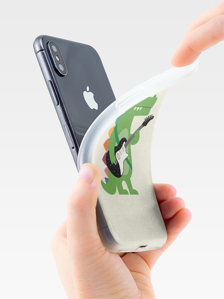 Alternate view of Croco Rock iPhone Case & Cover