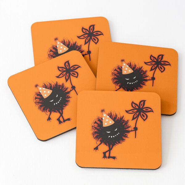 Item preview, Evil Bug With Flower Happy Halloween designed and sold by Boriana Giormova.