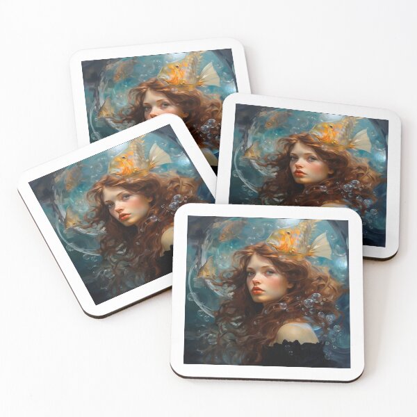 Item preview, Underwater worlds - siren  designed and sold by ArtMysterious.