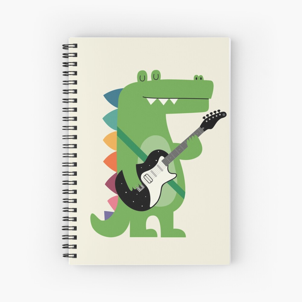 Croco Rock Spiral Notebook