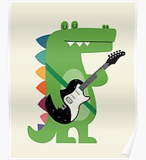 Croco Rock Poster