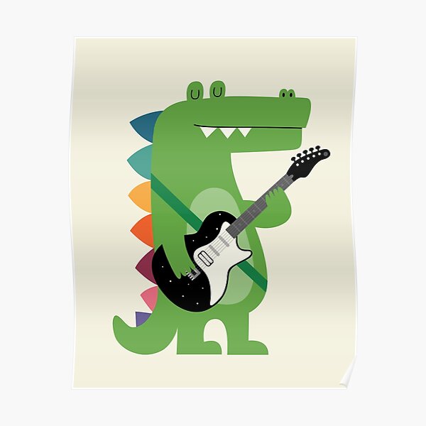 Croco Rock Poster