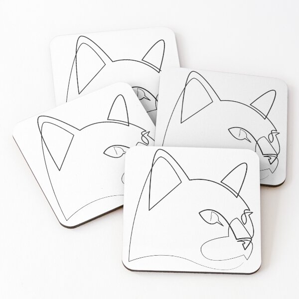 Item preview, Feline - cat one line designed and sold by addillum.
