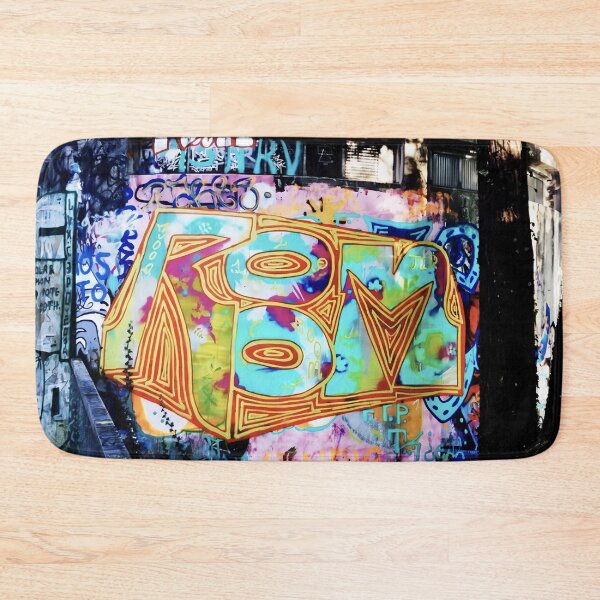 Item preview, Fluorescent Graffiti Art in Geneva: A Celebration of Color and Contrast  designed and sold by Oh Halo Berry.