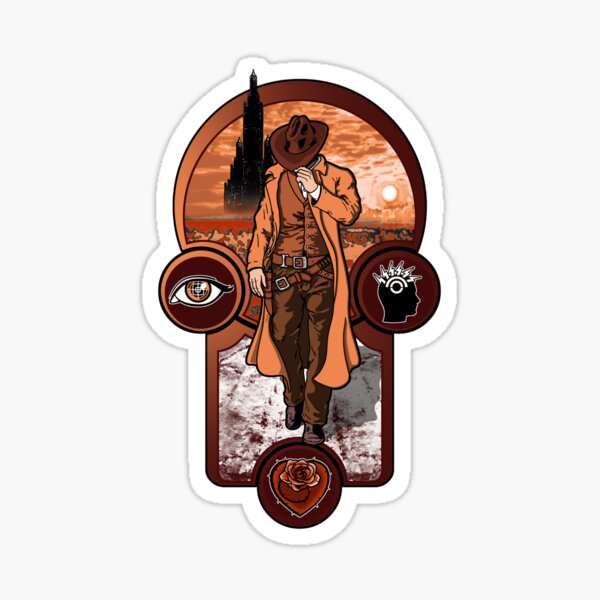 The Gunslinger's Creed. Sticker