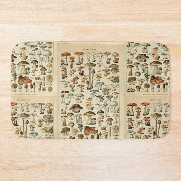 Item preview, Champignons (Adolphe Millot, Larousse) designed and sold by fleurdesignart.