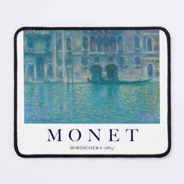 Item preview, MONET - Palazzo da Mula, Venice (1908) by Claude Monet Posters designed and sold by AndromedaWeb.