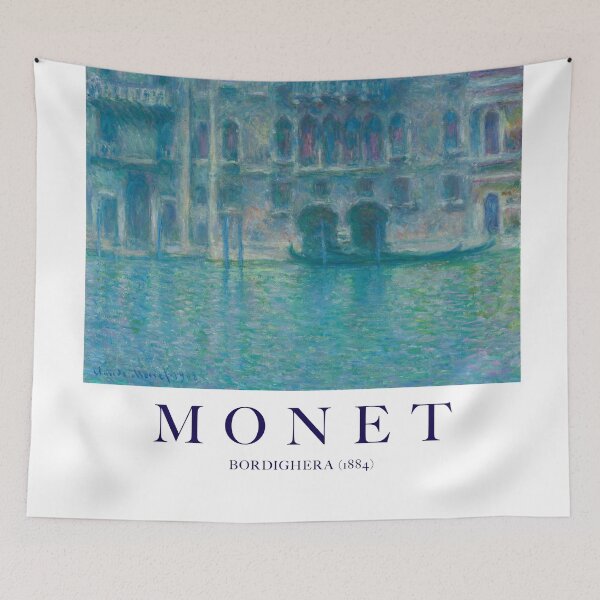 Item preview, MONET - Palazzo da Mula, Venice (1908) by Claude Monet Posters designed and sold by AndromedaWeb.