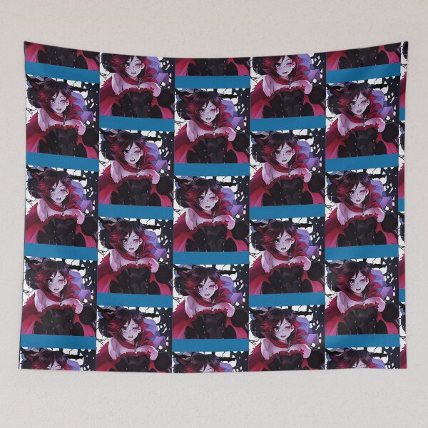Artikelvorschau, RWBY - Reaper Rose Chiffon-Top entworfen und verkauft von Iainbar-denad.