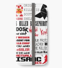Videogame SPOILERS iPhone Wallet/Case/Skin