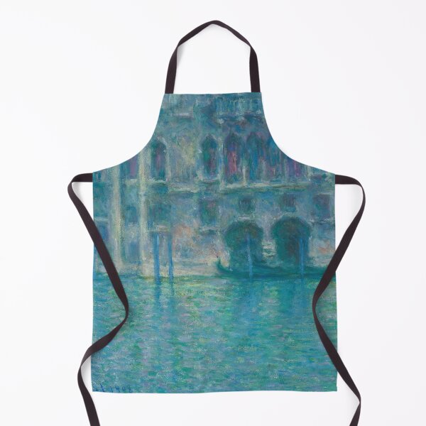 Item preview, MONET - Golden Frame Palazzo da Mula, Venice (1908) by Claude Monet landscape designed and sold by AndromedaWeb.