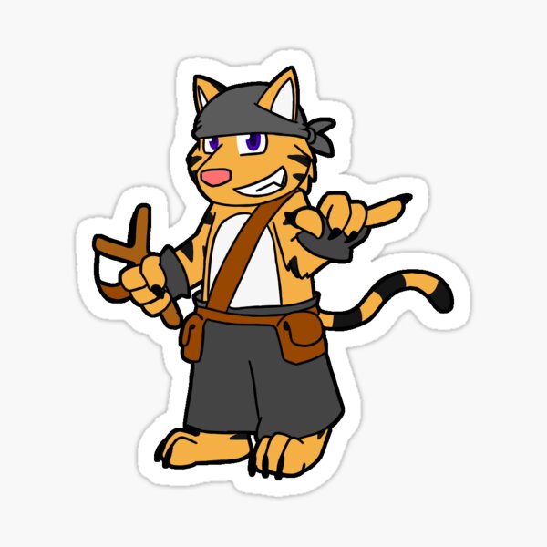 Tygo Standing Sticker