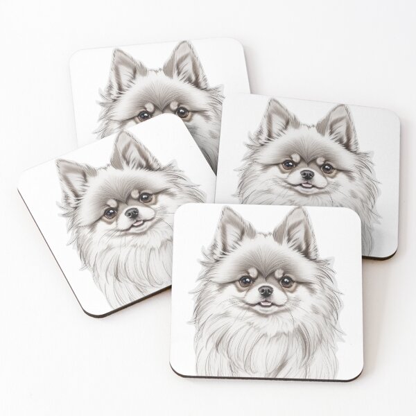 Item preview, Pomeranian sketch 1 designed and sold by HOlaMax.