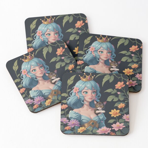 Item preview, Queen with her Cat designed and sold by AlphardArts.