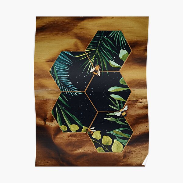 Bee Green Poster