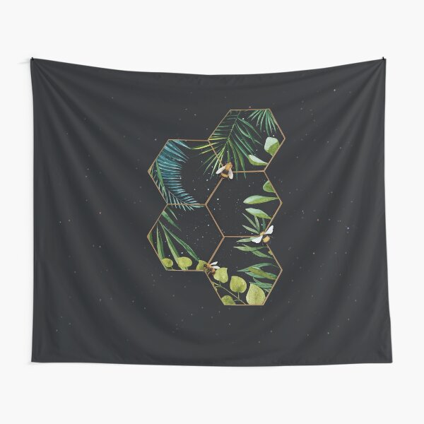 Bee Green Tapestry