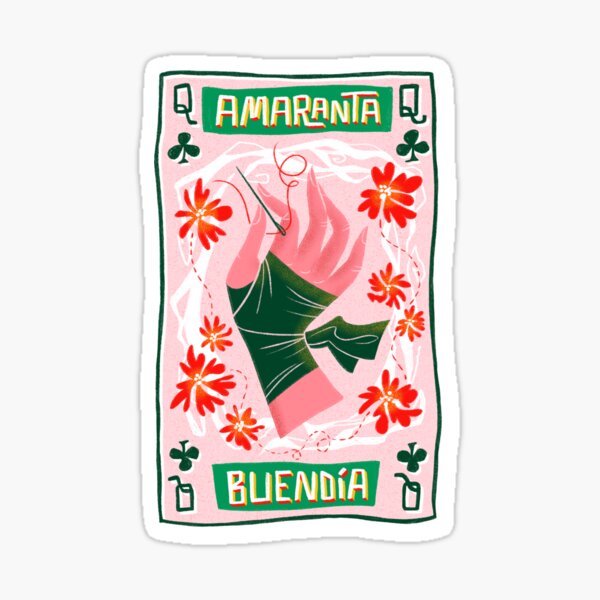 Amaranta Buendía – Hundert Jahre Einsamkeit Sticker