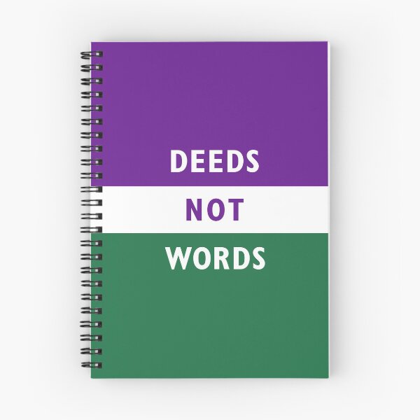 Item preview, DEEDS NOT WORDS designed and sold by eachthursday.