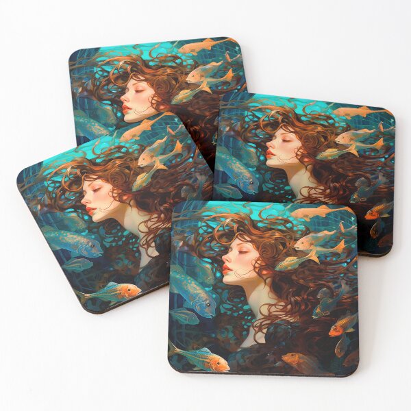 Item preview, Underwater worlds - queen of the sea  designed and sold by ArtMysterious.