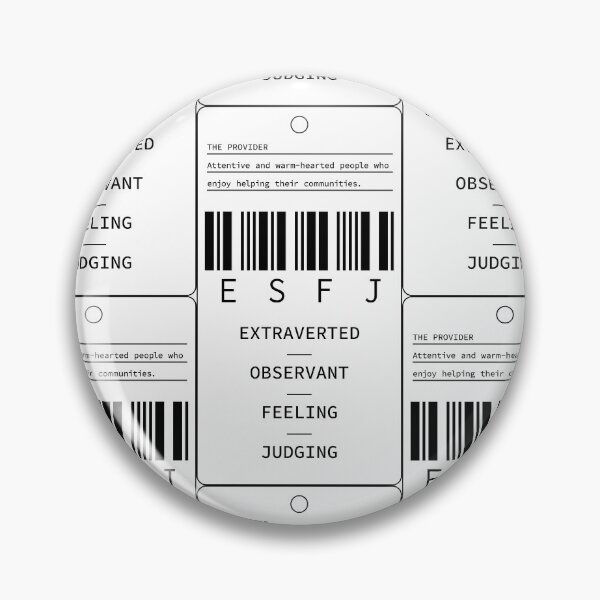 Item preview, ESFJ - The Provider - Extraverted Observant Feeling Judging designed and sold by Millusti.