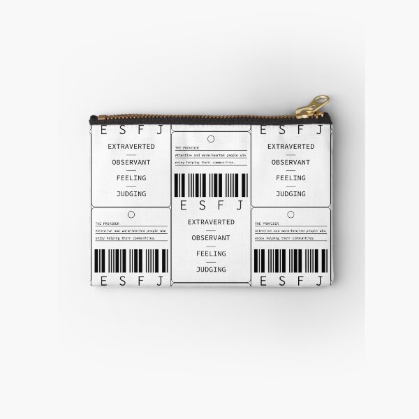 Item preview, ESFJ - The Provider - Extraverted Observant Feeling Judging designed and sold by Millusti.