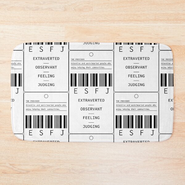 Item preview, ESFJ - The Provider - Extraverted Observant Feeling Judging designed and sold by Millusti.