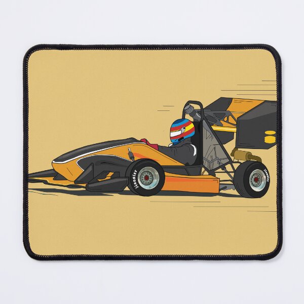Item preview, Formula Student Black and Orange Side View designed and sold by FSAEdesign.