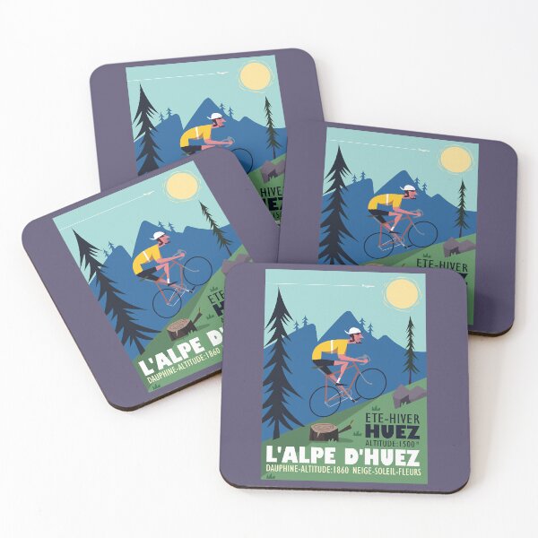 Item preview, L'Alpe D'Huez Cyclist poster   	 designed and sold by cxjrusdkc4.