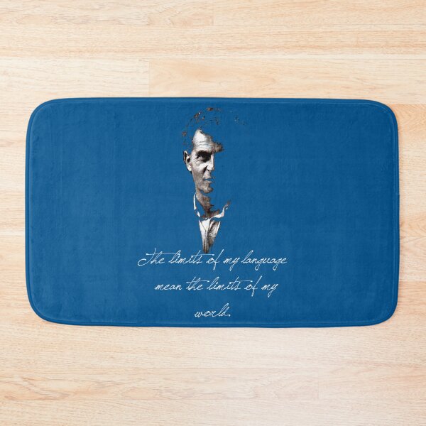 Item preview, The limits of my language mean the limits of my world - Wittgenstein designed and sold by daylonmc-ginnas.