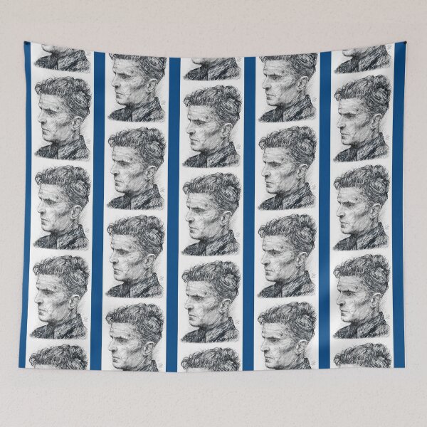 Item preview, LUDWIG WITTGENSTEIN pencil portrait .1 designed and sold by daylonmc-ginnas.