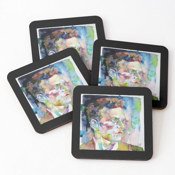 Item preview, LUDWIG WITTGENSTEIN - watercolor portrait.6 designed and sold by daylonmc-ginnas.
