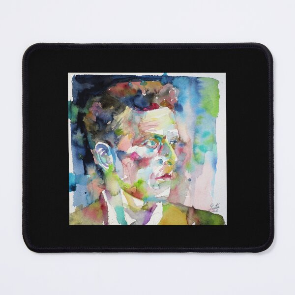 Item preview, LUDWIG WITTGENSTEIN - watercolor portrait.6 designed and sold by daylonmc-ginnas.