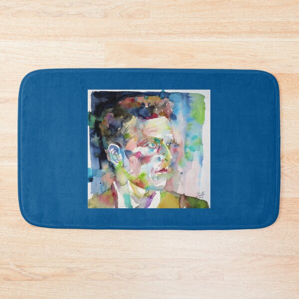 Item preview, LUDWIG WITTGENSTEIN - watercolor portrait.6 designed and sold by daylonmc-ginnas.