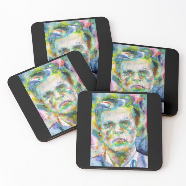 Item preview, LUDWIG WITTGENSTEIN - watercolor portrait.3 designed and sold by daylonmc-ginnas.