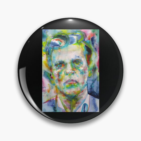 Item preview, LUDWIG WITTGENSTEIN - watercolor portrait.3 designed and sold by daylonmc-ginnas.