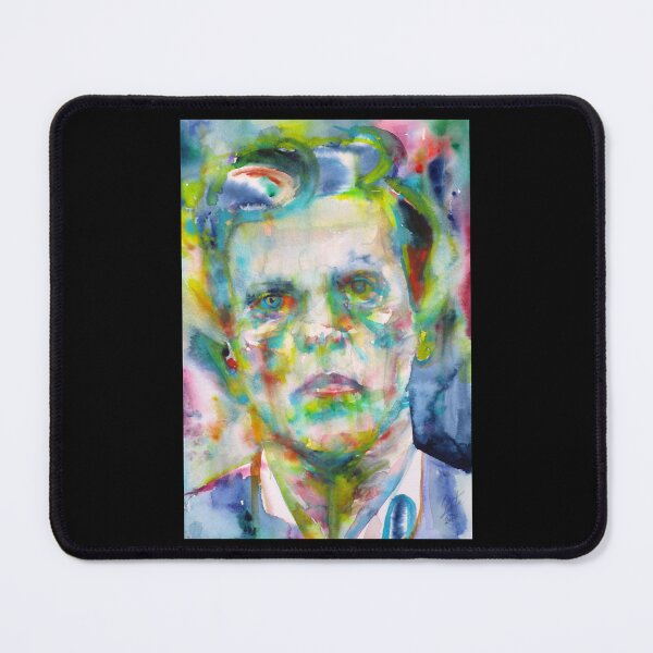 Item preview, LUDWIG WITTGENSTEIN - watercolor portrait.3 designed and sold by daylonmc-ginnas.