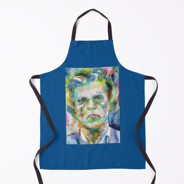 Item preview, LUDWIG WITTGENSTEIN - watercolor portrait.3 designed and sold by daylonmc-ginnas.