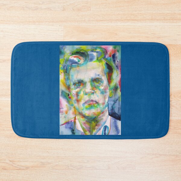 Item preview, LUDWIG WITTGENSTEIN - watercolor portrait.3 designed and sold by daylonmc-ginnas.