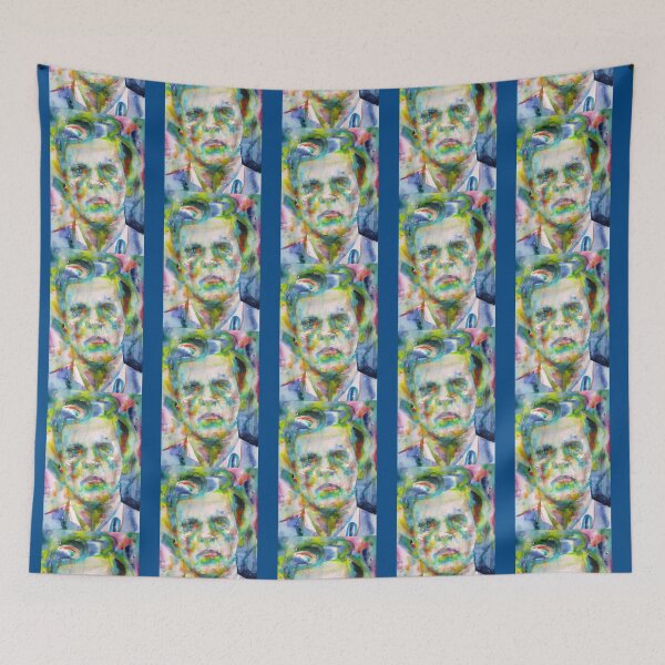 Item preview, LUDWIG WITTGENSTEIN - watercolor portrait.3 designed and sold by daylonmc-ginnas.