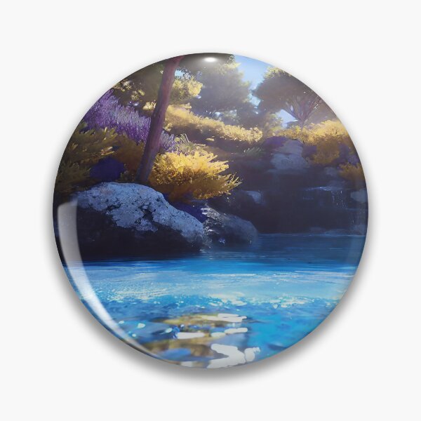 Item preview, Landscape Pond and Trees Beautiful Sunset designed and sold by deniselynnimage.