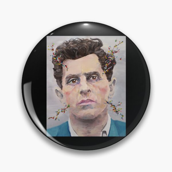 Item preview, LUDWIG WITTGENSTEIN - oil portrait.2 designed and sold by daylonmc-ginnas.