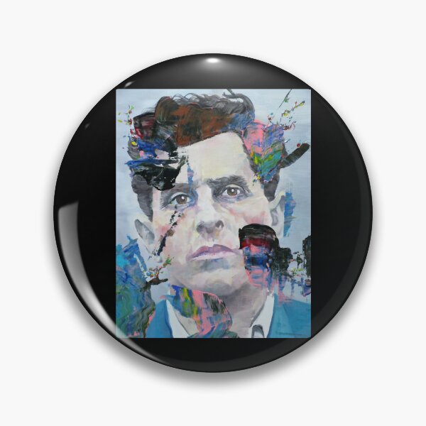 Item preview, LUDWIG WITTGENSTEIN - oil portrait.3 designed and sold by daylonmc-ginnas.