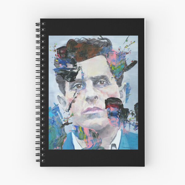Item preview, LUDWIG WITTGENSTEIN - oil portrait.3 designed and sold by daylonmc-ginnas.