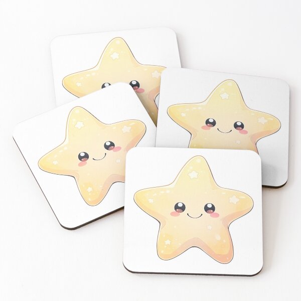 Item preview, Cute Kawaii Star Smile designed and sold by CozyKawaiiArt.