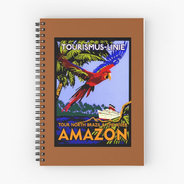 Item preview, AMAZON BRAZIL RIVER Vintage Cruise Print 	 	 designed and sold by rqwhpibt74.