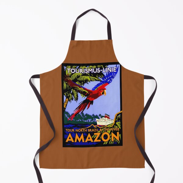 Item preview, AMAZON BRAZIL RIVER Vintage Cruise Print designed and sold by rqwhpibt74.