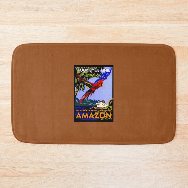 Item preview, AMAZON BRAZIL RIVER Vintage Cruise Print 	 	 designed and sold by rqwhpibt74.